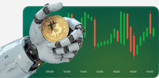Dashbordvisning av Fondavex kryptovaluta-børs plattform