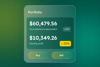 Oversikt over kryptohandelsplattform med direktedata på Fondavex